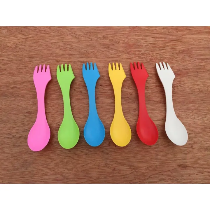 COD ok CAMPING SPORK , PLASTIC Lazada PH