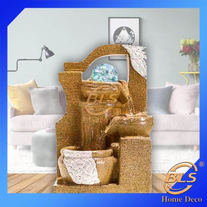 FENG SHUI WATER FOUNTAIN LX9103S TABLE FEATURES DECORATION DARDENING