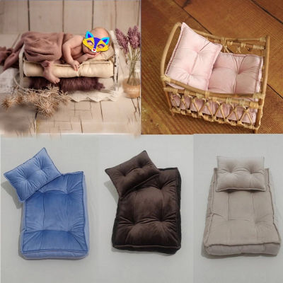 2021Newborn Baby Photography Props Mini Mattress Posing Pillow Bedding Fotografia Accessories Studio Shoots Photo Props Cushion Mat