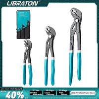 【LZ】◄﹉✵  Libraton Encanamento Alicate Kits Bomba de Água Alicate Conjunto Groove Joint V-Jaw Língua e Alicate Groove CR-V Steel 3pcs