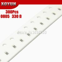 【cw】 300PCS 0805 SMD Resistor 1 330 ohm 1/8W 330R 331 【hot】