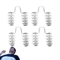 【hot】✘∈▬ Nostril Opener Hollow Out Stop Snoring Silicone 4 Pcs Breathing Inserts Prevent Nasal Congestion Difficulty