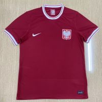 Top-quality 2022 Poland Away Red Jersey Fans Version Top quality AAA Football Jersey Men Soccer Shirts S-2XL