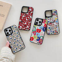 《KIKI》CASE.TIFY HELLOKITTY High-end mirror Phone case for iphone 14 14pro 14promax 13 13pro 13promax High quality drop and shockproof hard case 12 12pro 12promax 11 Cute Graffiti elegant graffiti sticker pattern New Design ins style popular