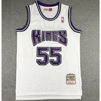 เสื้อผ้าบอลที่นิยมมากที่สุด ลดกระหน่ํา 1998-99 ซีซั่น NBA Sacramento Kings สําหรับผู้ชาย เสื้อกีฬาบาสเก็ตบอล ปักลาย Jason Williams สีขาว สไตล์วินเทจ 55 KKahfg76FLfbhp37