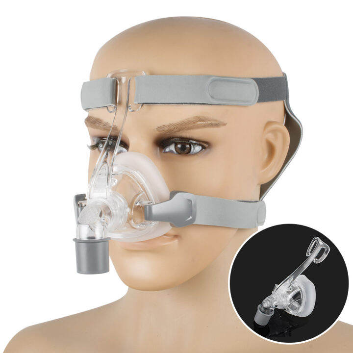 carejoy CPAP Mask Nasal Mask With Adjustable Headgear Strap Clip For