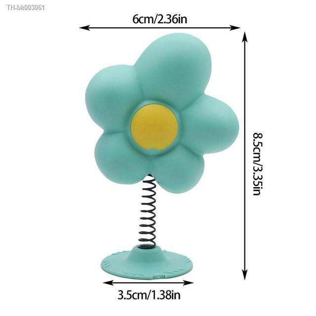 helmet-shaking-small-flower-decoration-electric-motorcycle-bike-helmets-cute-sun-flower-decor-driving-styling-helmet-accessories