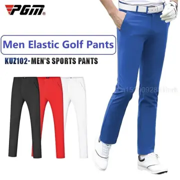 PGM Women Golf Pants Lady Slim Fit Trousers High Elastic