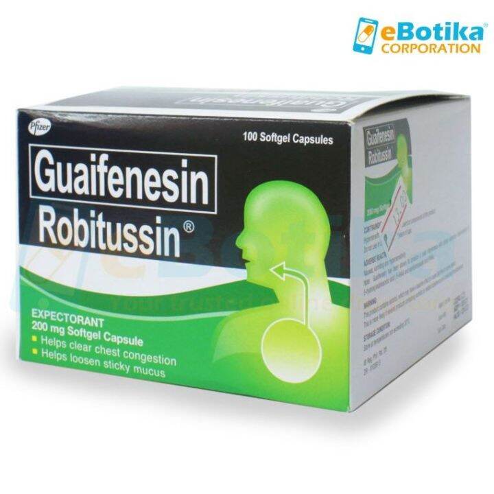 Robitussin Liquigel (100pcs Capsule) For Dry Cough Lazada PH