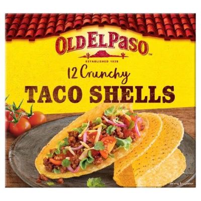 Items for you 👉 oldelpalso 12crunchy taco shells 156 กรัม แผ่นแป้งทาโก้ นำเข้าจากสเปน