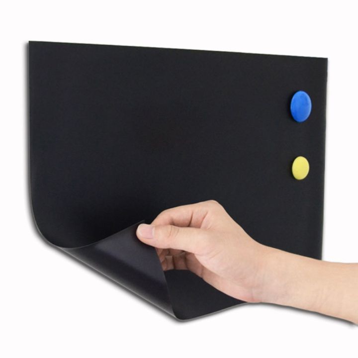 magnetic-blackboard-erasable-flexible-wall-blackboard-refrigerator-message-board-a3-black