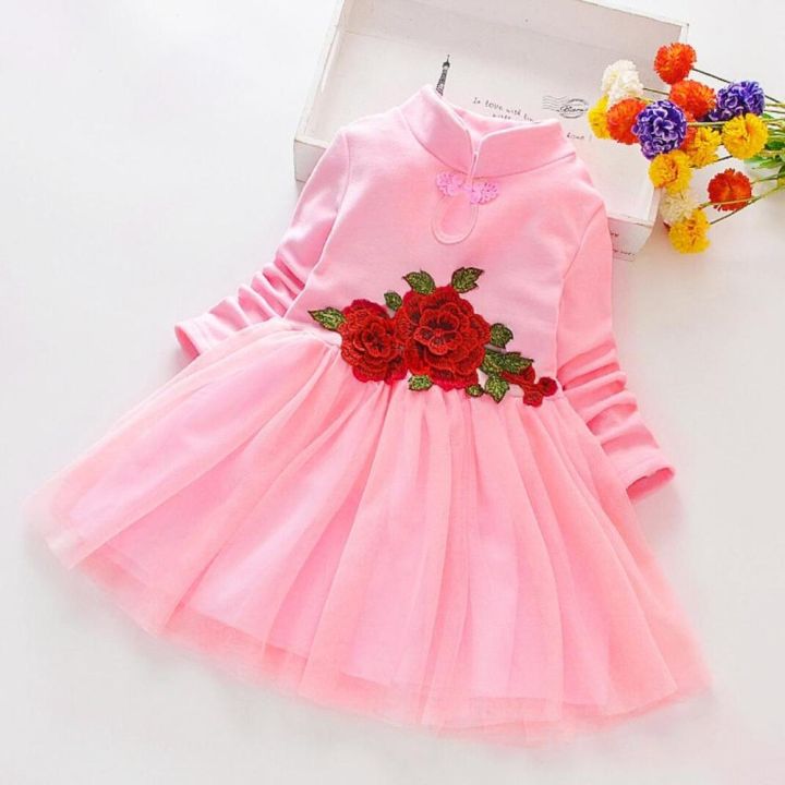 jeansame-dress-2021ใหม่ดอกไม้ชุดเด็กสำหรับสาวๆพรรคชุดลูกไม้-vestido-ตูเด็กวัยหัดเดินสาวเสื้อผ้าเด็กเครื่องแต่งกายคอสเพลย์2-3-4-5-6ปี