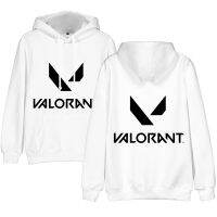 เสื้อกันหนาวแขนยาวแบบมีฮู้ด Valorant Pullovers สําหรับวัยรุ่น