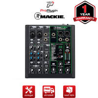 Mackie ProFX6v3  มิกเซอร์อนาล็อก เครื่องผสมสัญญาณเสียง 6 Channel มีเอ็ฟเฟคในตัว 24 FX พร้อม USB Recording to Computer (Mac &amp; PC) (ProPlugin)