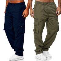 Casual Menst Cargo Pants Skater Boy High Street Trend Loose Work Trousers Pocket Comba Sports Skateboard Bottoms Hiking