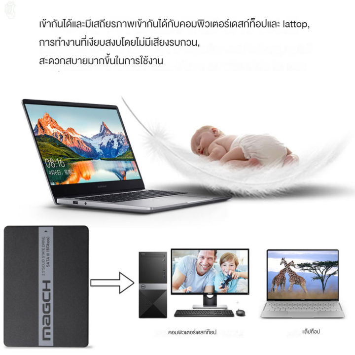 ลด-50-พร้อมส่ง-ท้องถิ่นไทย-ใหม่เอี่ยม-ssd-เอสเอสดี-120gb-240gb-2-5-inch-ฮาร์ดดิสก์ไดรฟ์-ดิสก์-เหมาะสำหรับโน๊ตบุ๊คและเดสก์ท็อป-แล็ปท็อปเดสก์ท็อปภายใน-ssd-แคชเพิ่มประสิทธิภาพ-รับประกัน-1-ปี-ขายดี