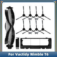 สำหรับ Vactidy ว่องไว T6 T8เครื่องดูดฝุ่นหุ่นยนต์อุปกรณ์อะไหล่ลูกกลิ้งหลักด้านแปรงปก