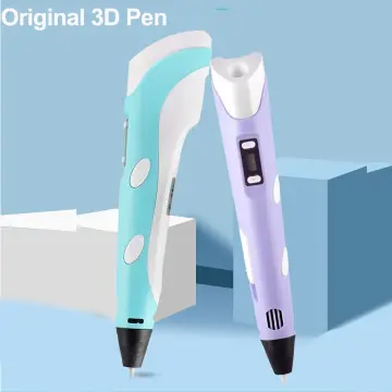 3d Pen Diy Drawing Pen With Lcd Screen Compatible Pla Filament