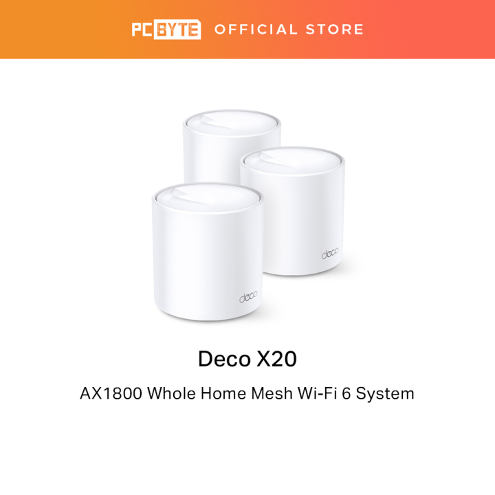 TP-Link Deco X20 AX1800 Whole Home Mesh Wi-Fi 6 System | Lazada