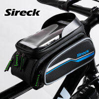 Sireck 3 Style 6 inch Touchscreen Waterproof Reflective Road Bike Phone Holder Bicycle Front Tube Smart Mobile Phone Holder