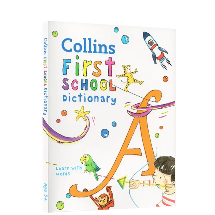 Collins First School Dictionary English words English Dictionary
