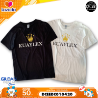 Dcee Shop เสื้อยืด เสื้อ KUAYLEX รีด Flex PU100 ยืดหยุ่น ไม่ยับ ไม่ร้อน งานป้าย GILDAN / Premuim cotton100% ผ้าคุณภาพดี ใส่สบาย ไม่ย้วย