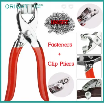 9.5mm Fastener Snap Pliers Button Snap Fixing Tool Craft Buttons Press  Studs DIY