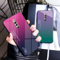 เคส Vivo X27 PRO เคสหลังโทรศัพท์กันกระแทก X27PRO สีไล่ระดับสีเคสกระจกเทมเปอร์ Vivo