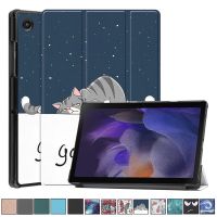 Tablet Case For Samsung Tab A8 2021 10 5 inch SM-X200 X205 Case Cute Painted Leather Cover For Galaxy Tab A8 10.5 2021 Case Kids