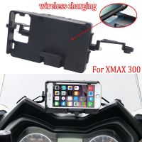 2020 New Wireless Charger GPS Smart Phone Navigation Mount Mounting Bracket Adapter Holder for Yamaha XMAX300 XMAX 300 X-MAX 300