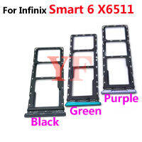 Untuk Infinix Smart 6 X6511 Bahagian Pembaikan Slot Kad SIM