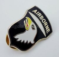 tomwang2012. US Army AIRBORNE Cap Hat Lapel Pin Badge