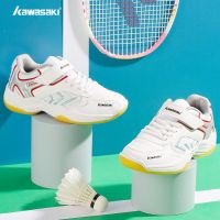 original 2023 New Fashion version kawasaki/Kawasaki boys and girls primary school students and teenagers badminton shoes non-slip shock-absorbing breathable shoes