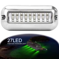 【❉HOT SALE❉】 huoyanping ไฟ Led 27ไฟตกปลาใต้น้ำ12V ไฟกลางคืนเรือท้องแบนสำหรับ Ip68อุปกรณ์เสริมเรือทางทะเลทางทะเล