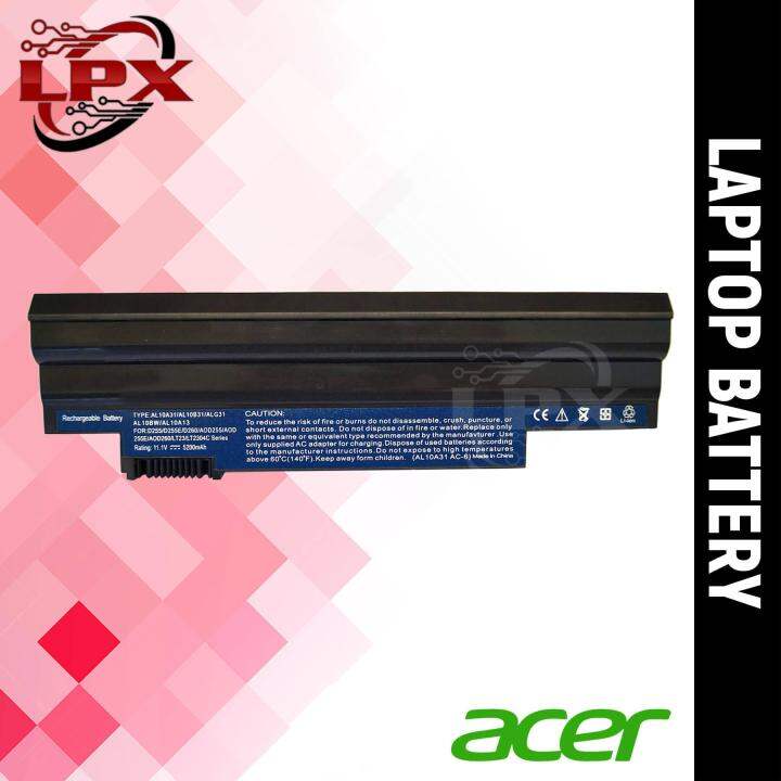 Acer Laptop Battery For Emachine 355 AO722 AL10B31 AL10G31 AL10A31