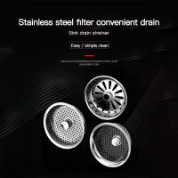 80 Mm Stainless Steel Round Floor Drain Kitchen Sink Filter Sewer Drain Hair Filtration Bathroom Kitchen Hair Filtre Accessories Dishracks Sink access