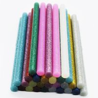 50pcs Colorful Hot Melt Glue Sticks For Electric Glue Gun Craft Album Repair Tool Glitter Glue Sticks Hot Melt Glue 7×100mm Code Readers  Scan Tools