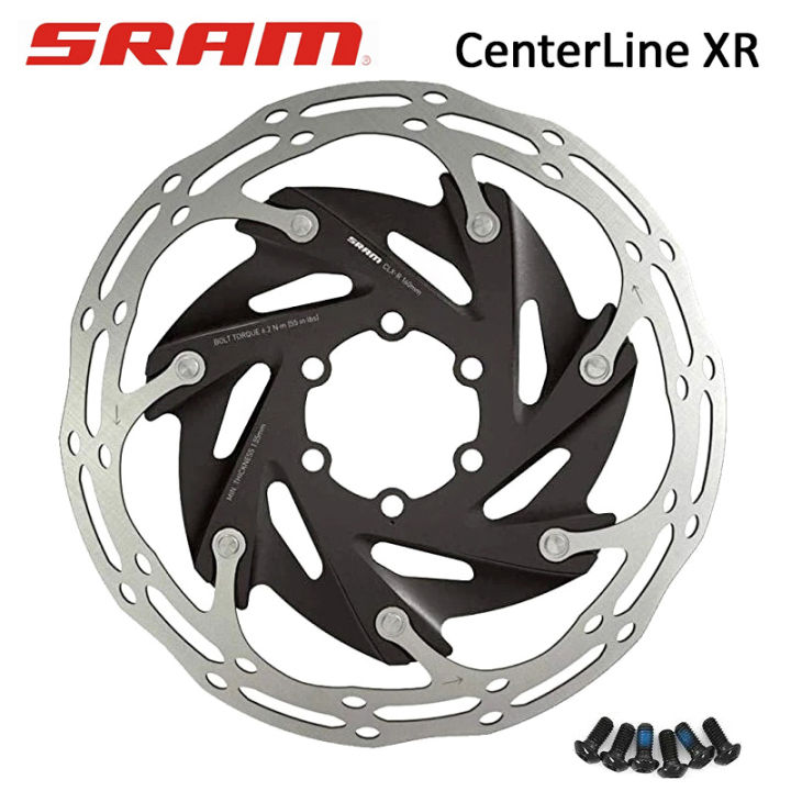 Sram centerline disc clearance brake rotor