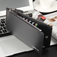 【hot】❍✹  Men Wallet Credit Card Holder Leather ID Bank Large Capacity Bifold Clutch Hasp Cowskin Purse