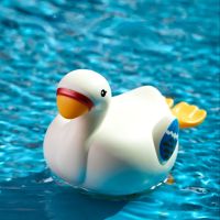 【cw】 Jouets de bain pour bébé canard bain dessin animé tortue sous-marin piscine jeu d 39;eau chaîne horloge jouets enfants ！