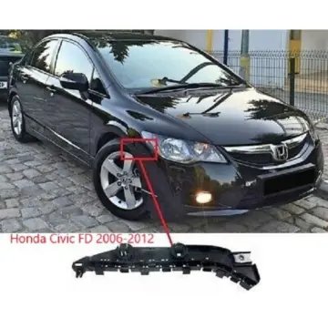 Front Bumper Reinforcement For 2006-2011 Honda Civic Aluminum Natural