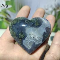 Natural Ocean Jasper Heart-Shaped Palm Play Stone With Spiritual Meditation Healing Crystal Home Decor