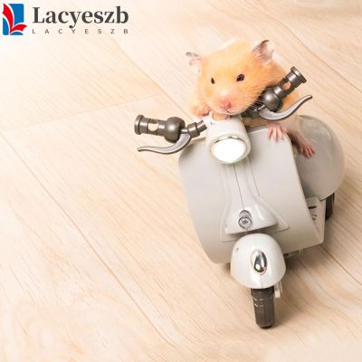 Lacyeszb ของเล่นรถจักรยานยนต์ หนูแฮมสเตอร์ หมุนได้ 360 องศา QC7311633