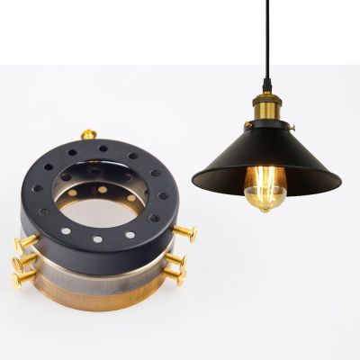 【YF】▨☼  ZhaoKe Lamp Holder Accessories for Chandeliers Edison Industrial Multihole Cap e27 Base pendant light