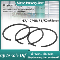 Home Accessory Store ชุดแหวนลูกสูบขนาด42มม./47มม./48มม./51มม./65มม. 3ชิ้นสำหรับเครื่องอัดอากาศอะไหล่นิวเมติกแหวนปรับสมดุล