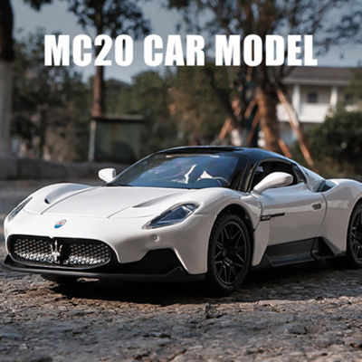 ใหม่1:32 Maserati MC20 Cabrio ล้อแม็กรถสปอร์ตรุ่น D Iecast โลหะจำลองรถของเล่นรุ่นเก็บเสียงและแสงเด็กของเล่นของขวัญ