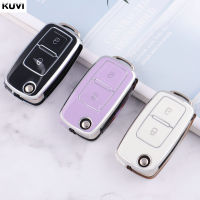 Like 2023wart2 Buttons TPU Car Key Case Cover Shell For VW Volkswagen Amarok Polo Golf 4 5 6 MK4 Bora Jetta Altea Alham Passat B5 B6 B7