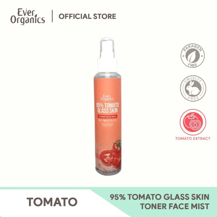 Ever Organics Tomato Glass Skin Toner Face Mist Lazada PH