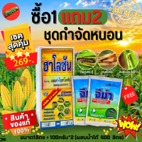 ? ชุดกำจัดหนอน (ฮาโลซัน+จีม่า) 1ลิตร+100กรัม*2 ซื้อ1แถม2‼ กำจัดหนอนทุกชนิด