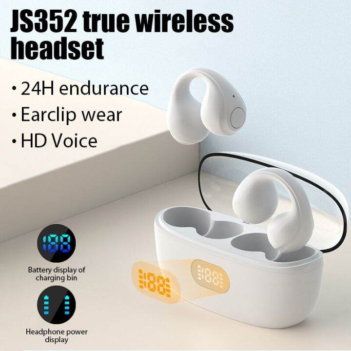 zzooi-js352-tws-wireless-bluetooth-headsets-bone-conduction-earphone-ear-clip-on-ear-earring-sports-gaming-wireless-headphone-ear-hook